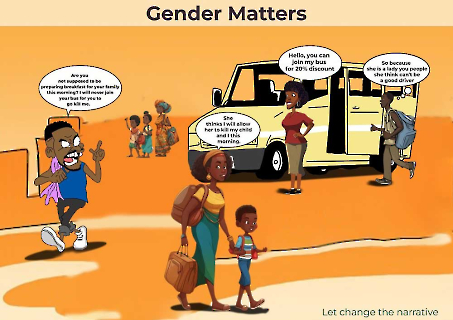 Lawrence Atsu, Gender Matters - read more